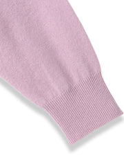 パール刺繍ニットプルオーバー