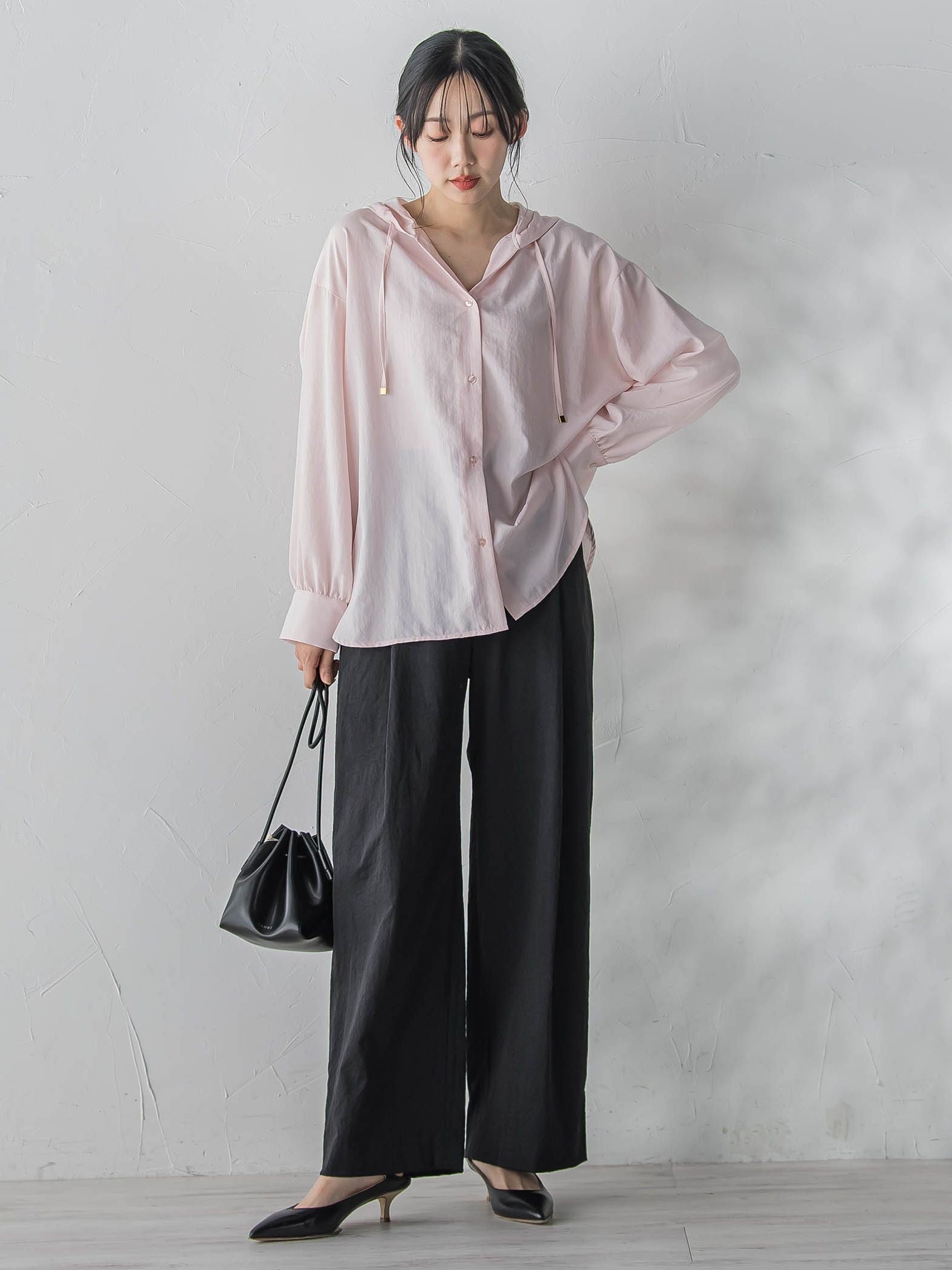 ワイドポケットタックパンツ