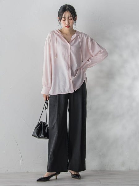 ワイドポケットタックパンツ