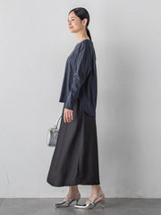 【WEB限定】≪背中美人革命≫汗染み防止バックポイントロンT
