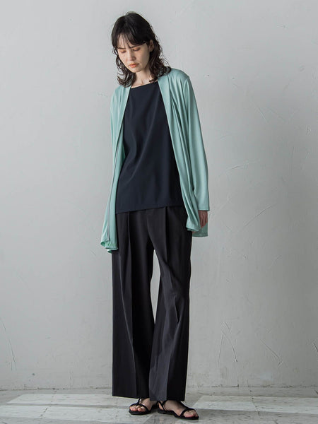 シルク混カットカーディガン≪手洗い可能≫