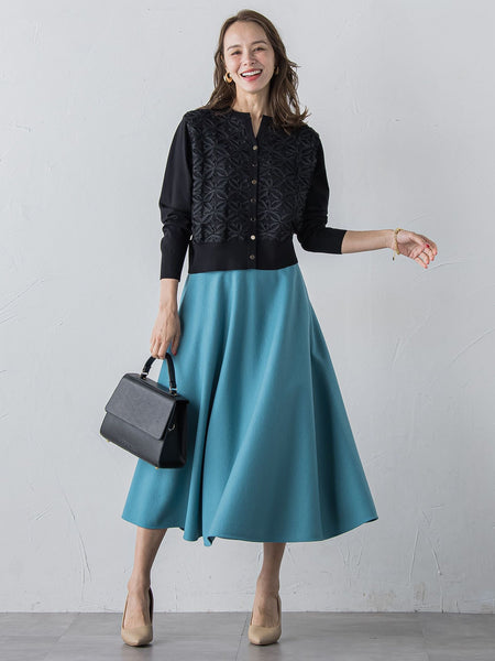 メルトンサーキュラースカート