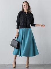 メルトンサーキュラースカート