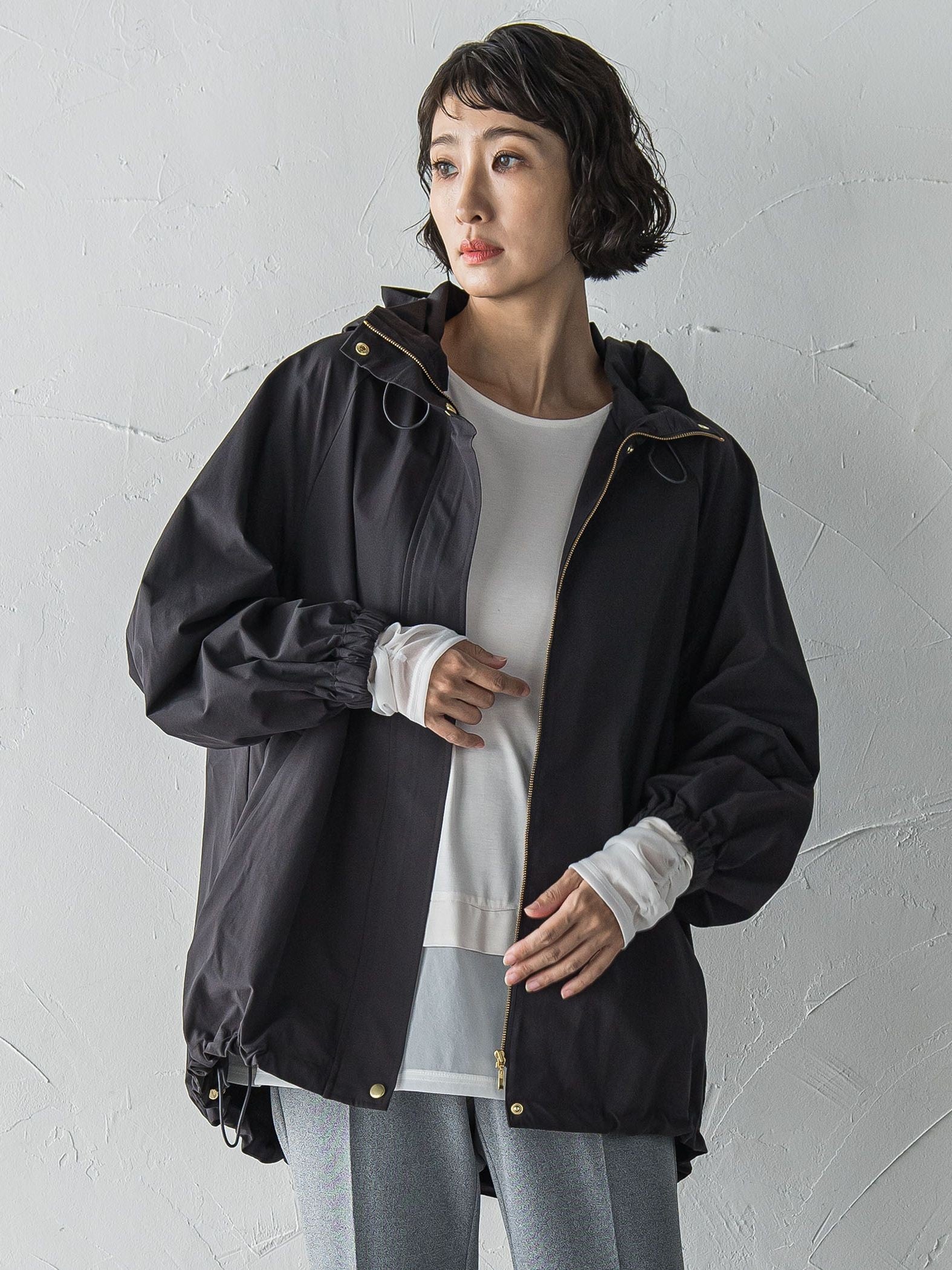 【WEB限定】”シルエット自在な毎日着たくなる”マウンテンパーカー