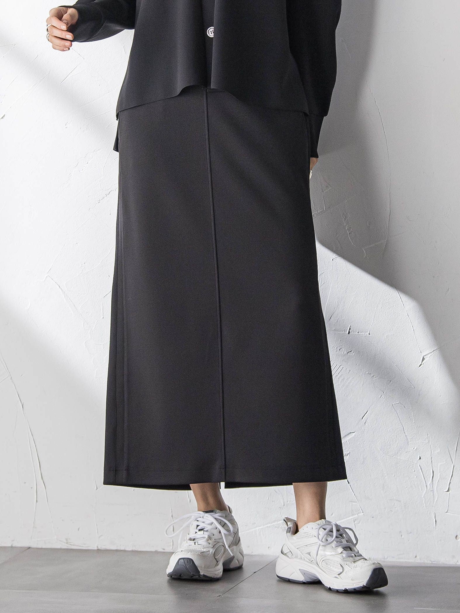 【えらべるSETUP】叶えるIラインスカート≪手洗い可能≫