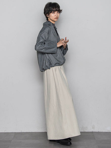 【楽・美・軽】スキッパーブラウス≪手洗い可能≫