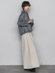 【楽・美・軽】スキッパーブラウス≪手洗い可能≫