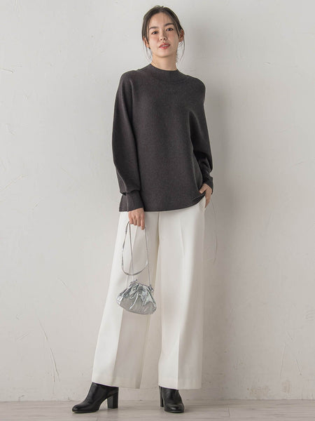 【新色追加】両面起毛ストレッチパンツ≪洗濯機で洗える≫