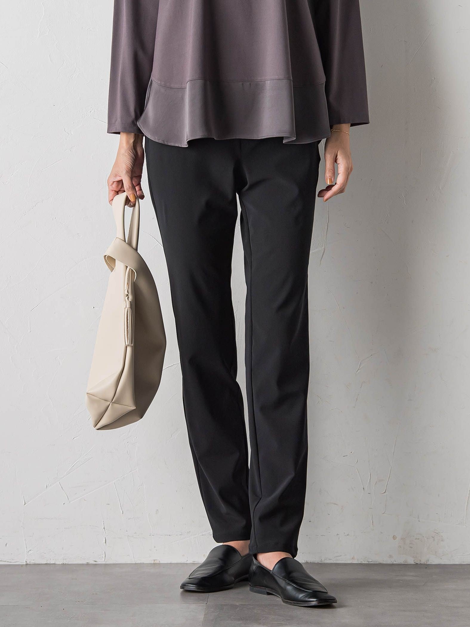 【WEB限定】撥水トリコットスキニーパンツ