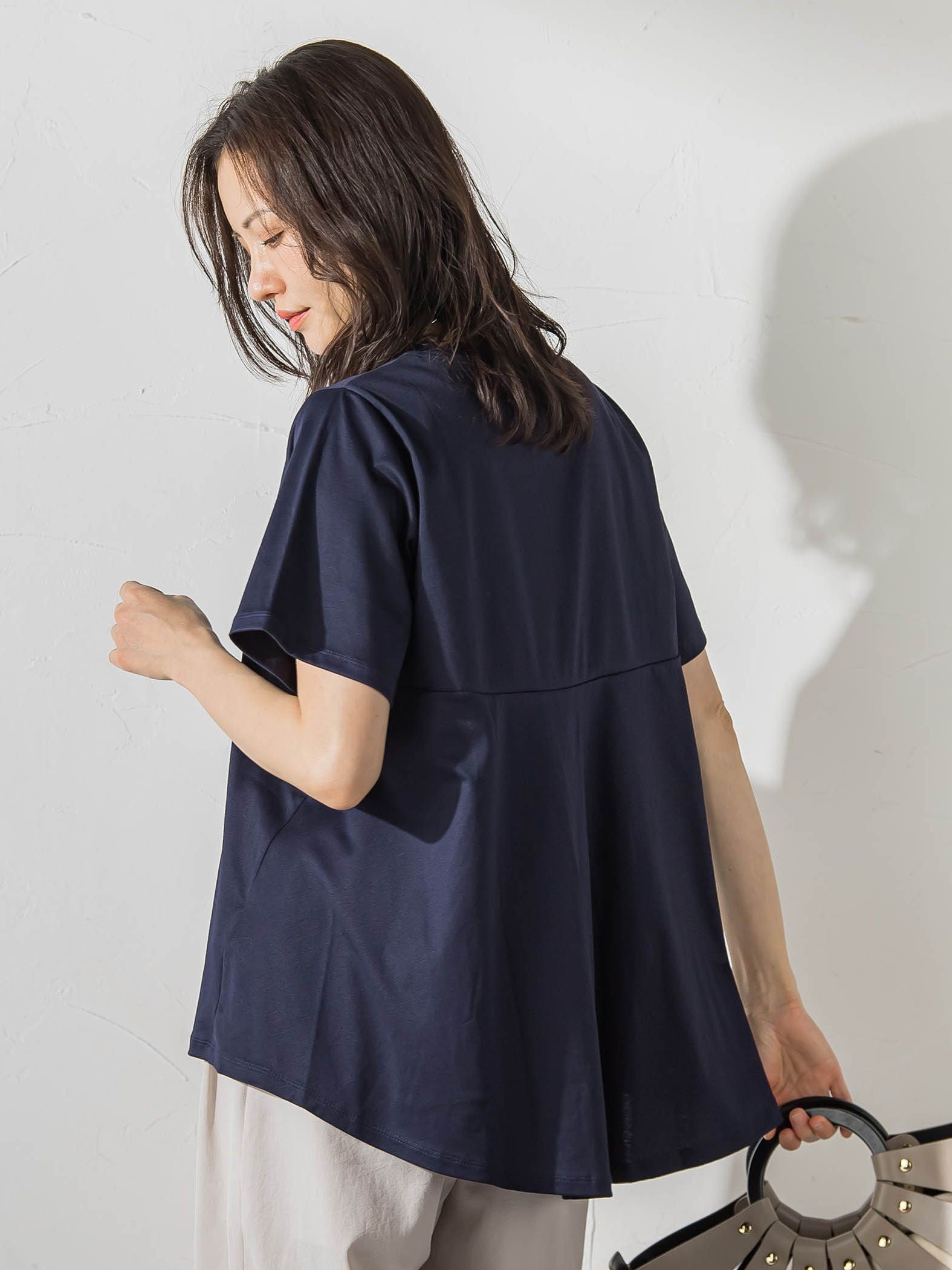 【WEB限定】≪気分で選べる12色展開！≫ジュエリーカラーカットソー