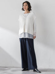 エクセレントウォーム裏起毛ワイドパンツ