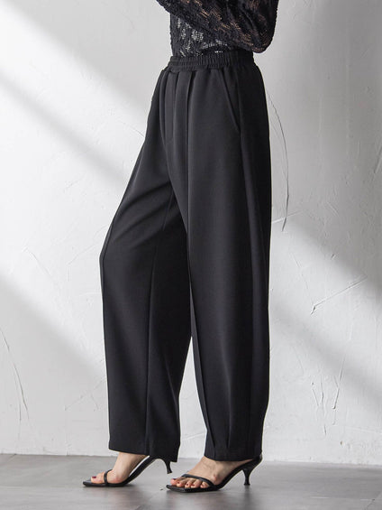 【えらべるSETUP】叶えるイージーカーブパンツ≪手洗い可能≫