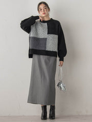 裏起毛タイトスカート≪手洗い可能≫