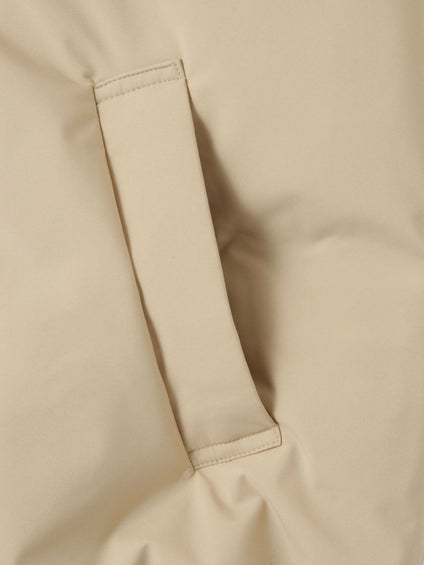 ステッチレスファイバーダウンジャケット