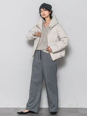 【楽・美・軽】イージーワイドパンツ≪手洗い可能≫