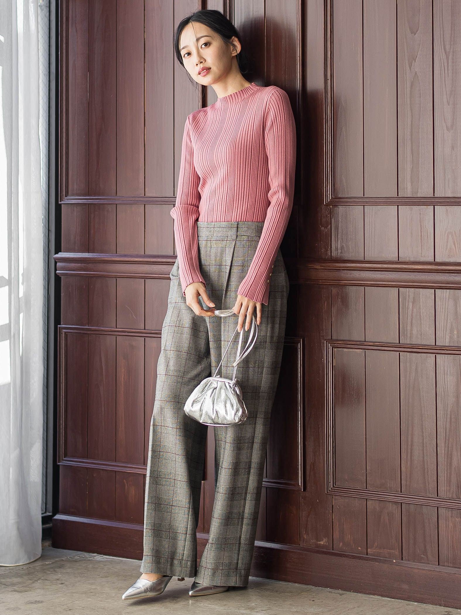 【新色追加】両面起毛ストレッチパンツ≪洗濯機で洗える≫