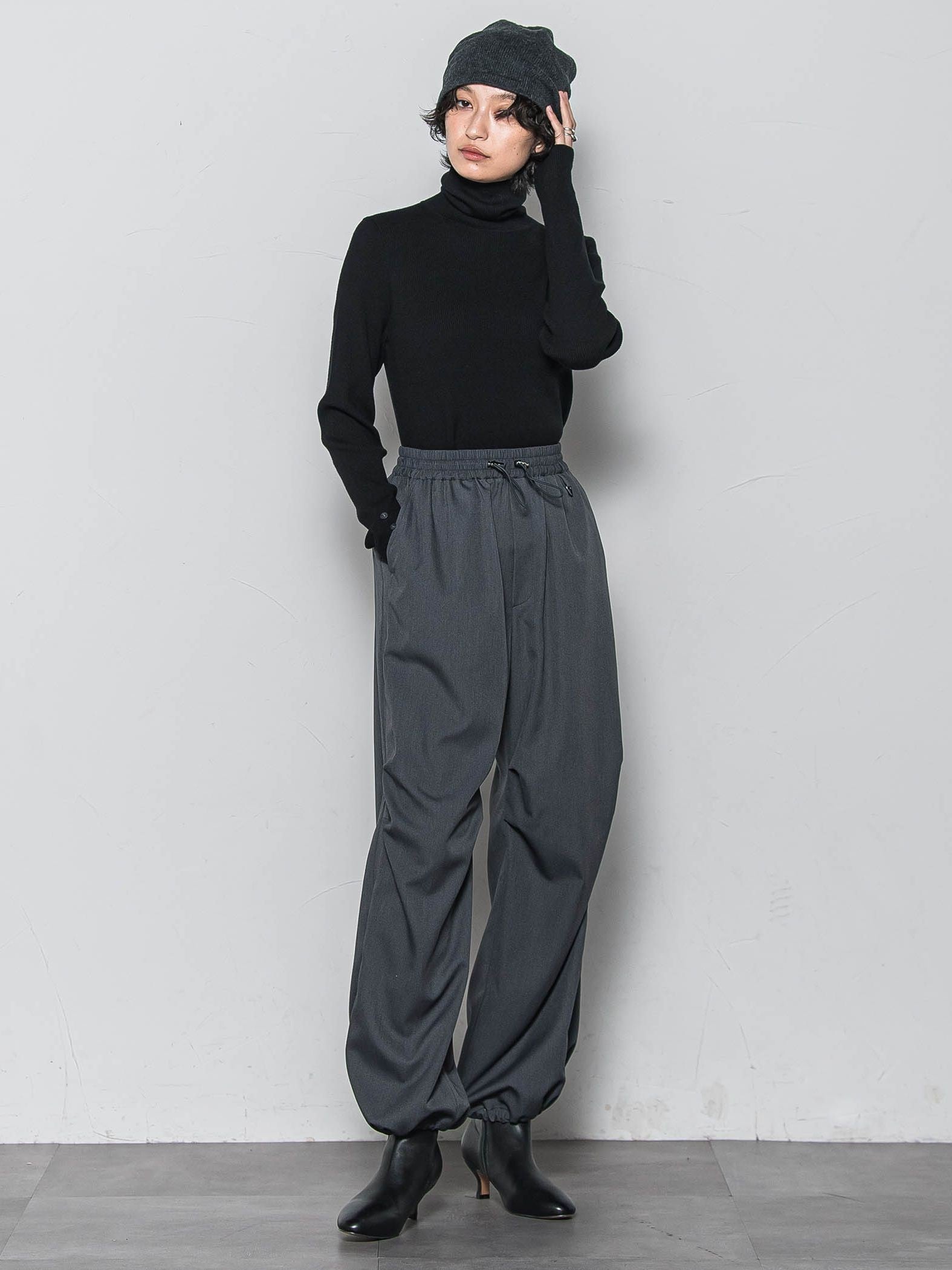 サイドラインパラシュートパンツ≪洗濯機で洗える≫