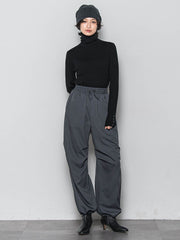 サイドラインパラシュートパンツ≪洗濯機で洗える≫