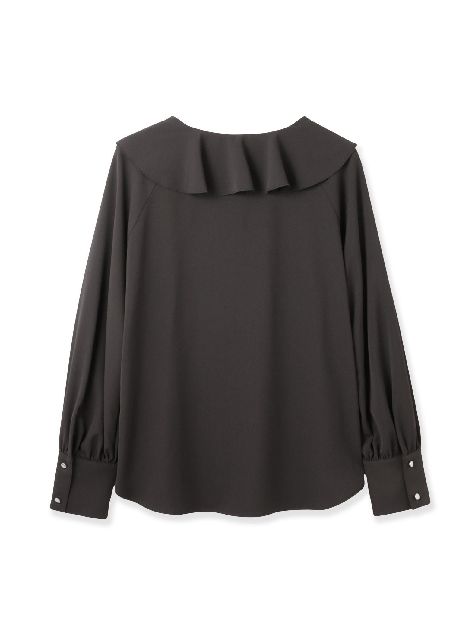 ヴィンテージツイルビッグカラーブラウス