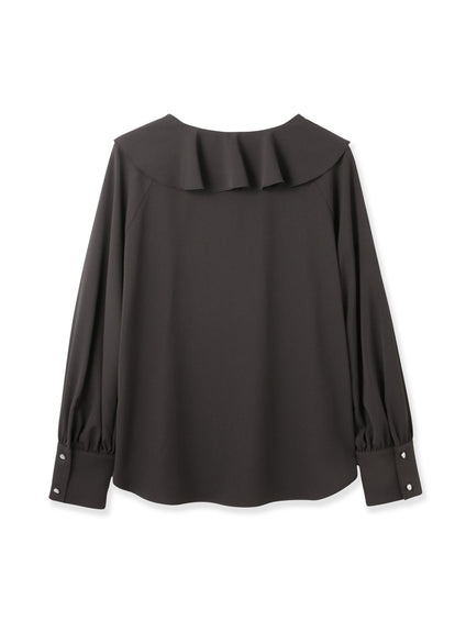 ヴィンテージツイルビッグカラーブラウス