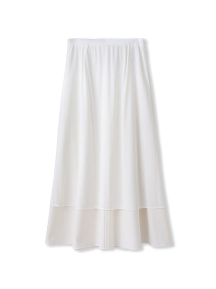 両面起毛ストレッチスカート≪洗濯機で洗える≫