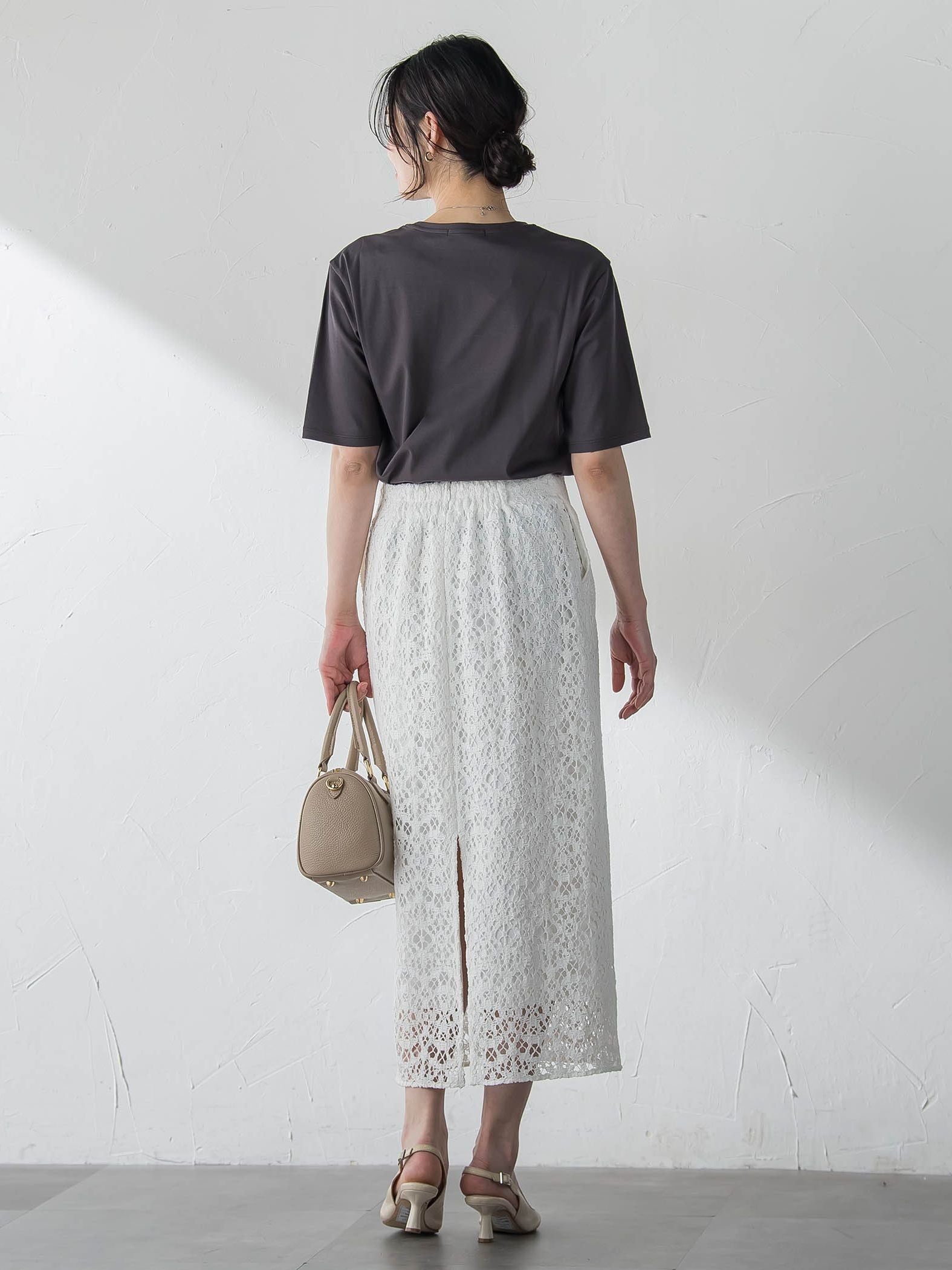 汗ジミ軽減カットソー