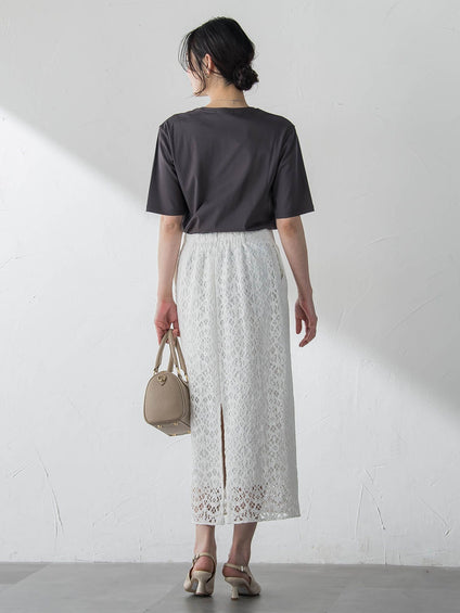 汗ジミ軽減カットソー