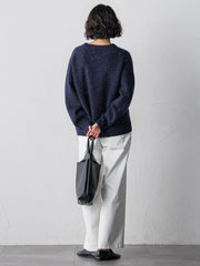 モヘヤスパンコールニット