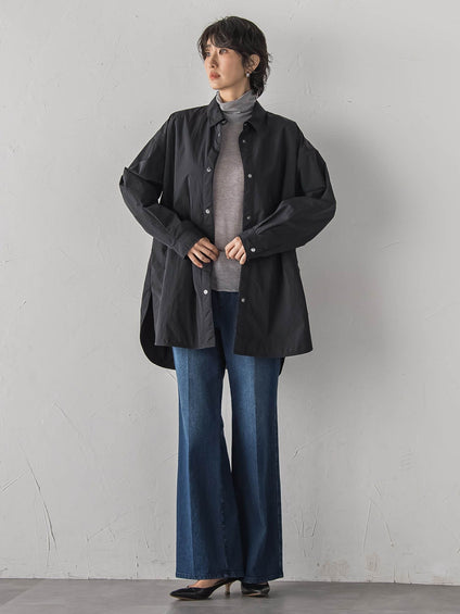 【大きいサイズ/受注会限定】カシミヤシルクシアージャージカットソー