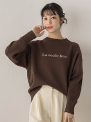 【WEB限定】ロゴニット≪手洗い可能≫