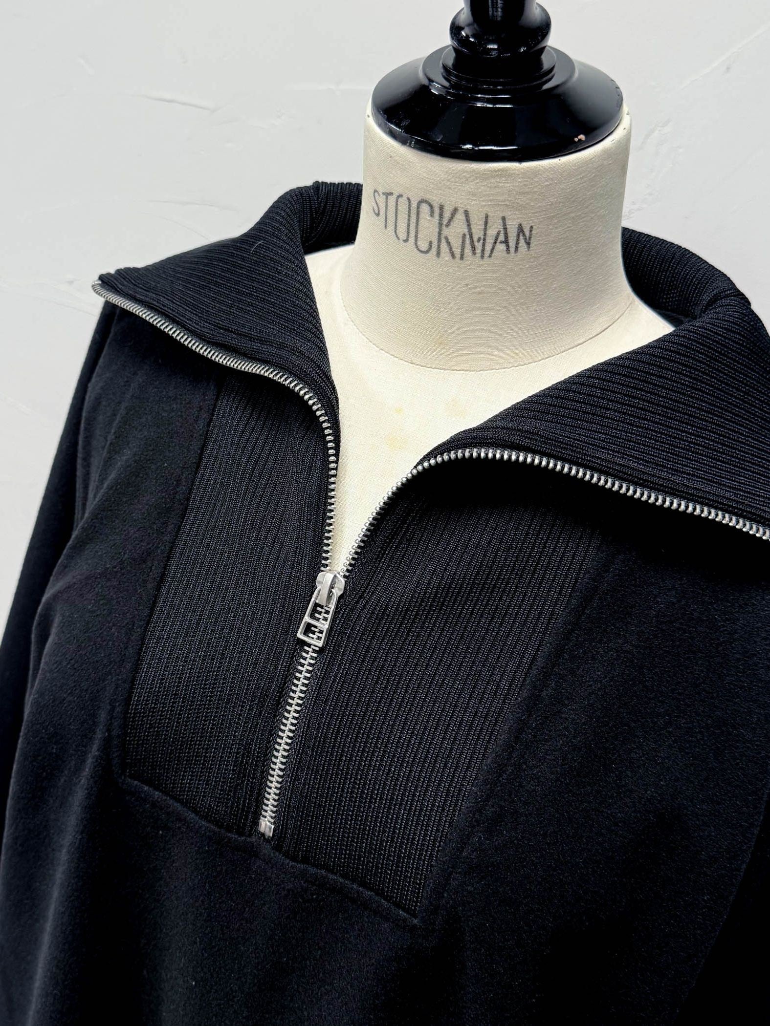 【WEB限定】圧縮起毛ステンニットワンピース≪手洗い可能≫