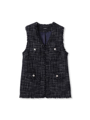 LUSTROツイードジレ