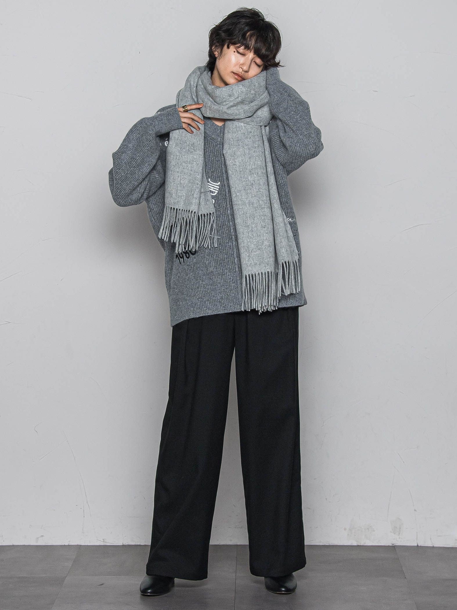 【TWEEDMILL】大判ストール