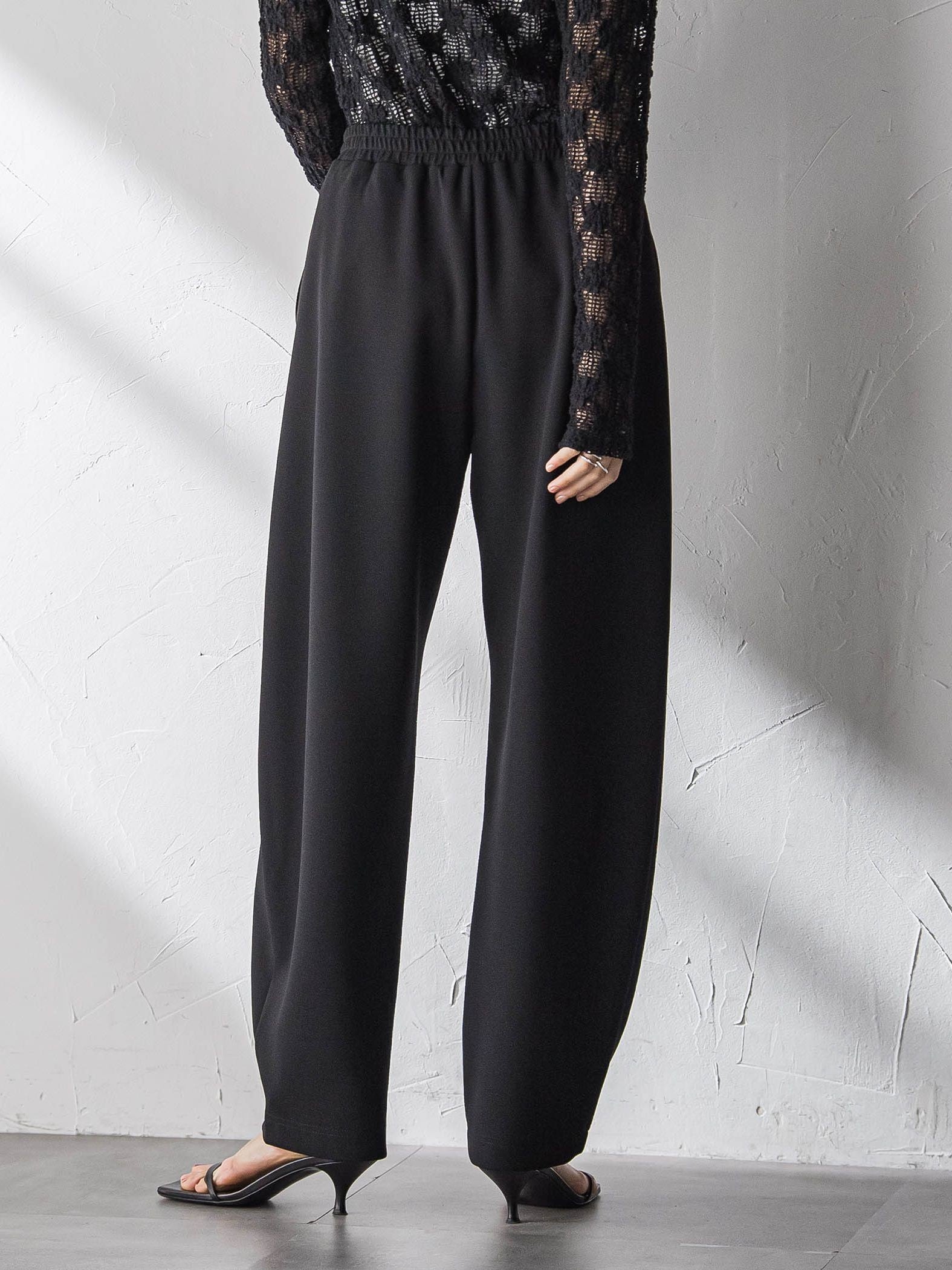 【えらべるSETUP】叶えるイージーカーブパンツ≪手洗い可能≫