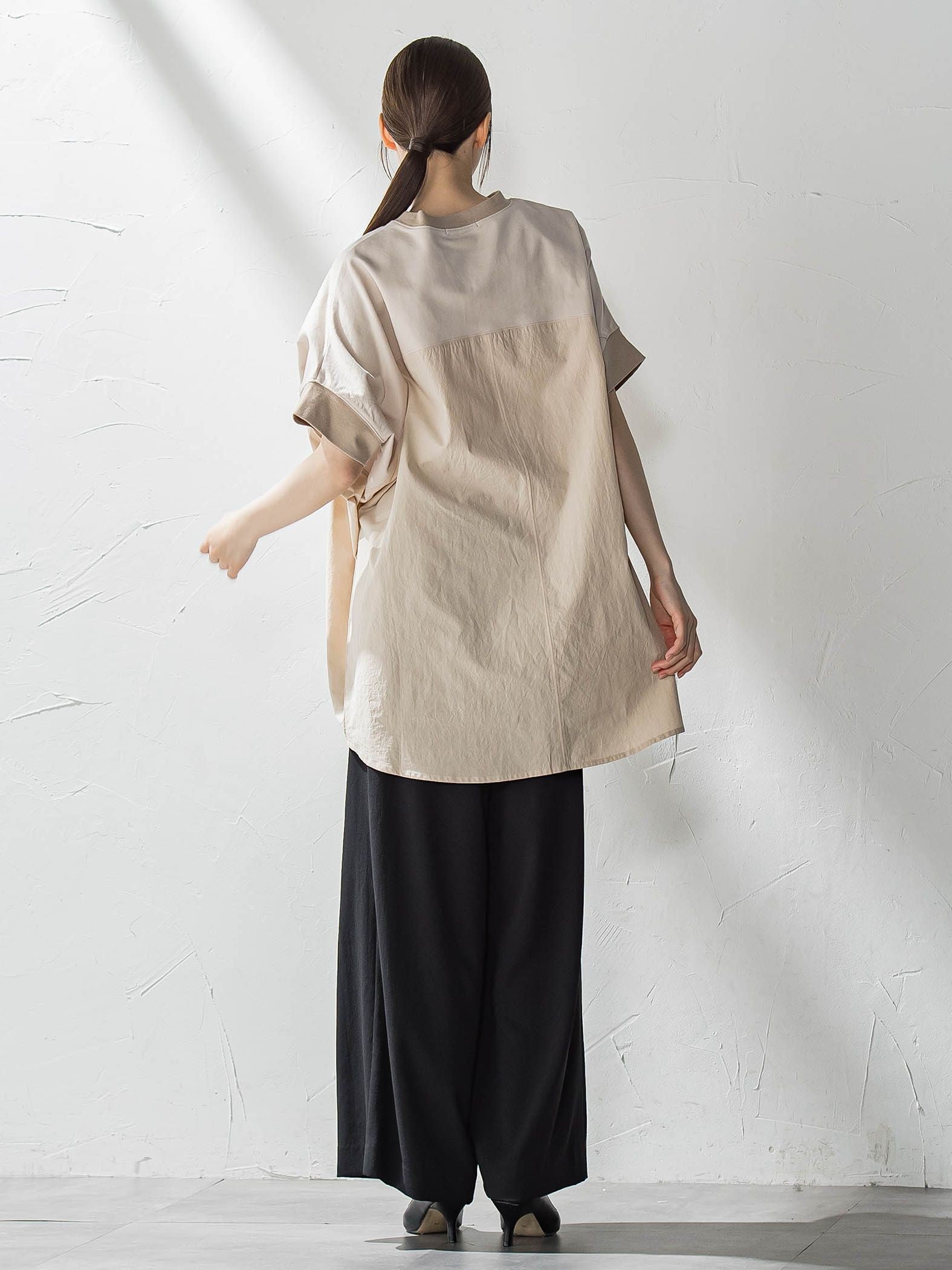 【大きいサイズ】キレリワイドパンツ≪洗濯機で洗える≫