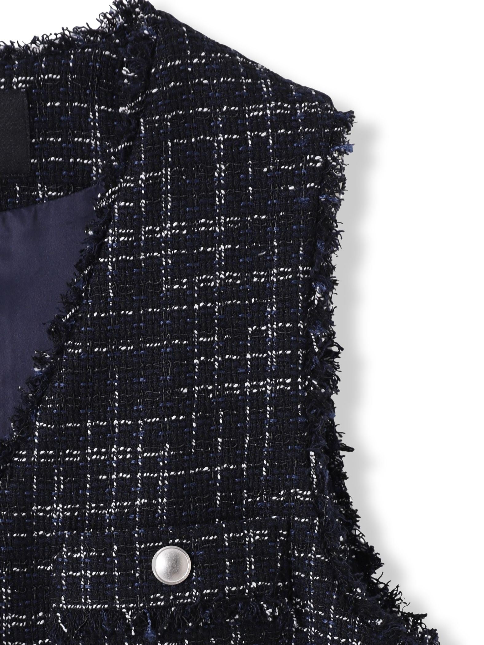 LUSTROツイードジレ