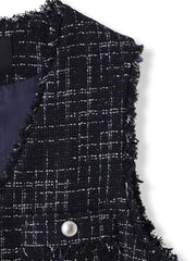 LUSTROツイードジレ