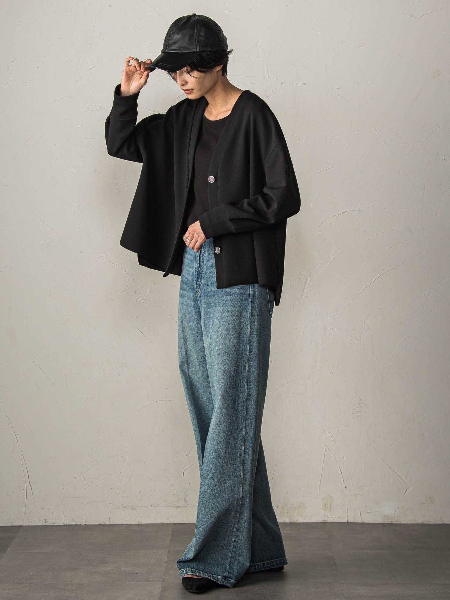 ベロアカフスロングTシャツ