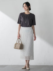 汗ジミ軽減カットソー