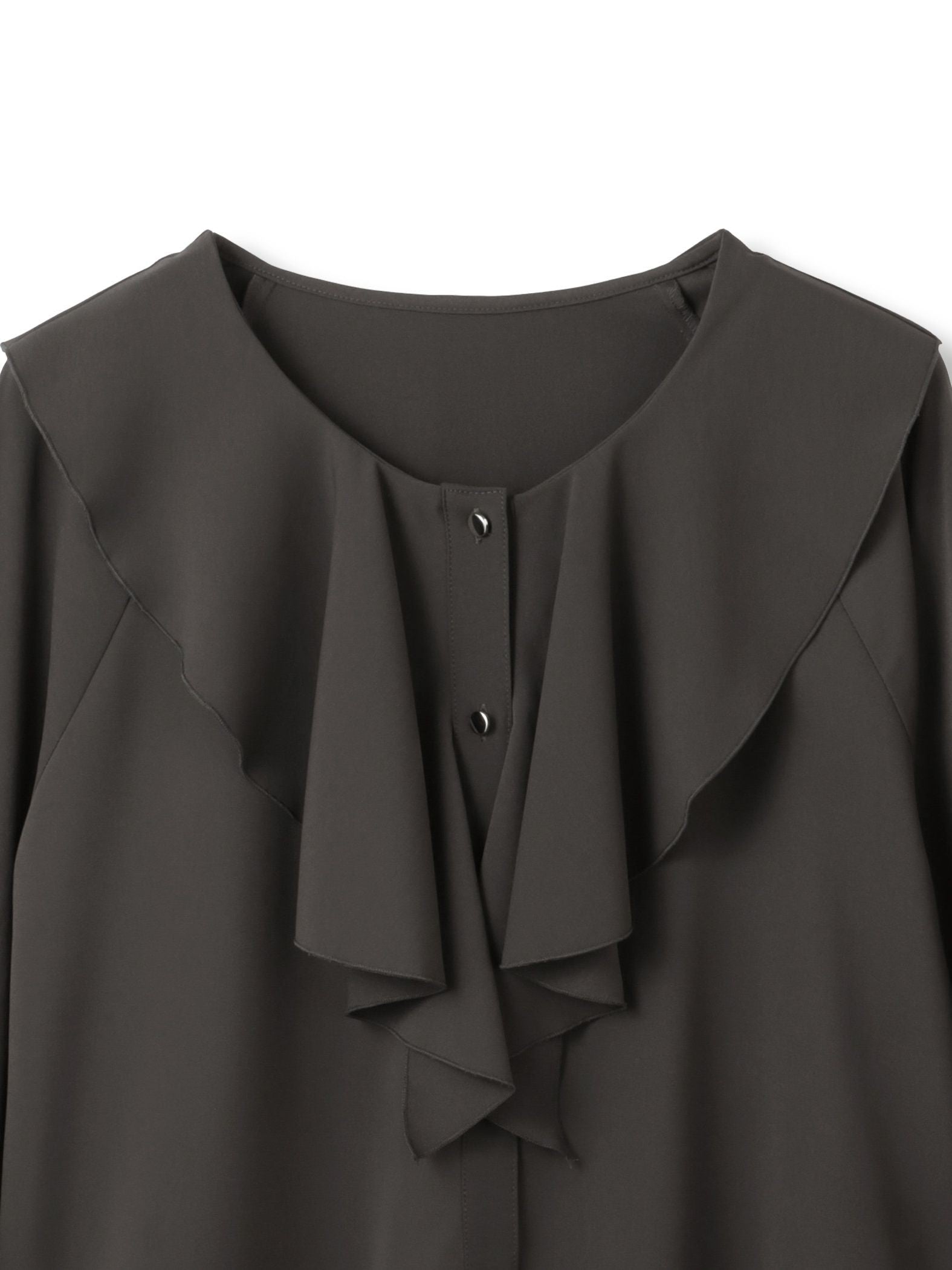 ヴィンテージツイルビッグカラーブラウス