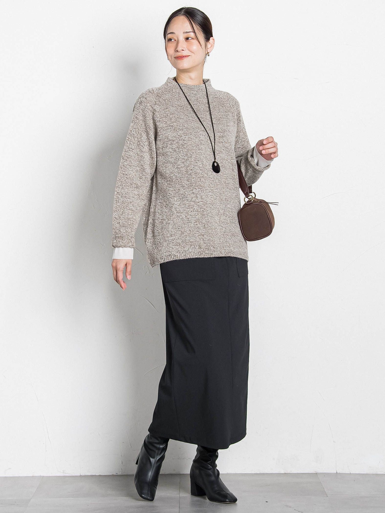 【WEB限定】Active Beautyナロースカート≪洗濯機で洗える≫