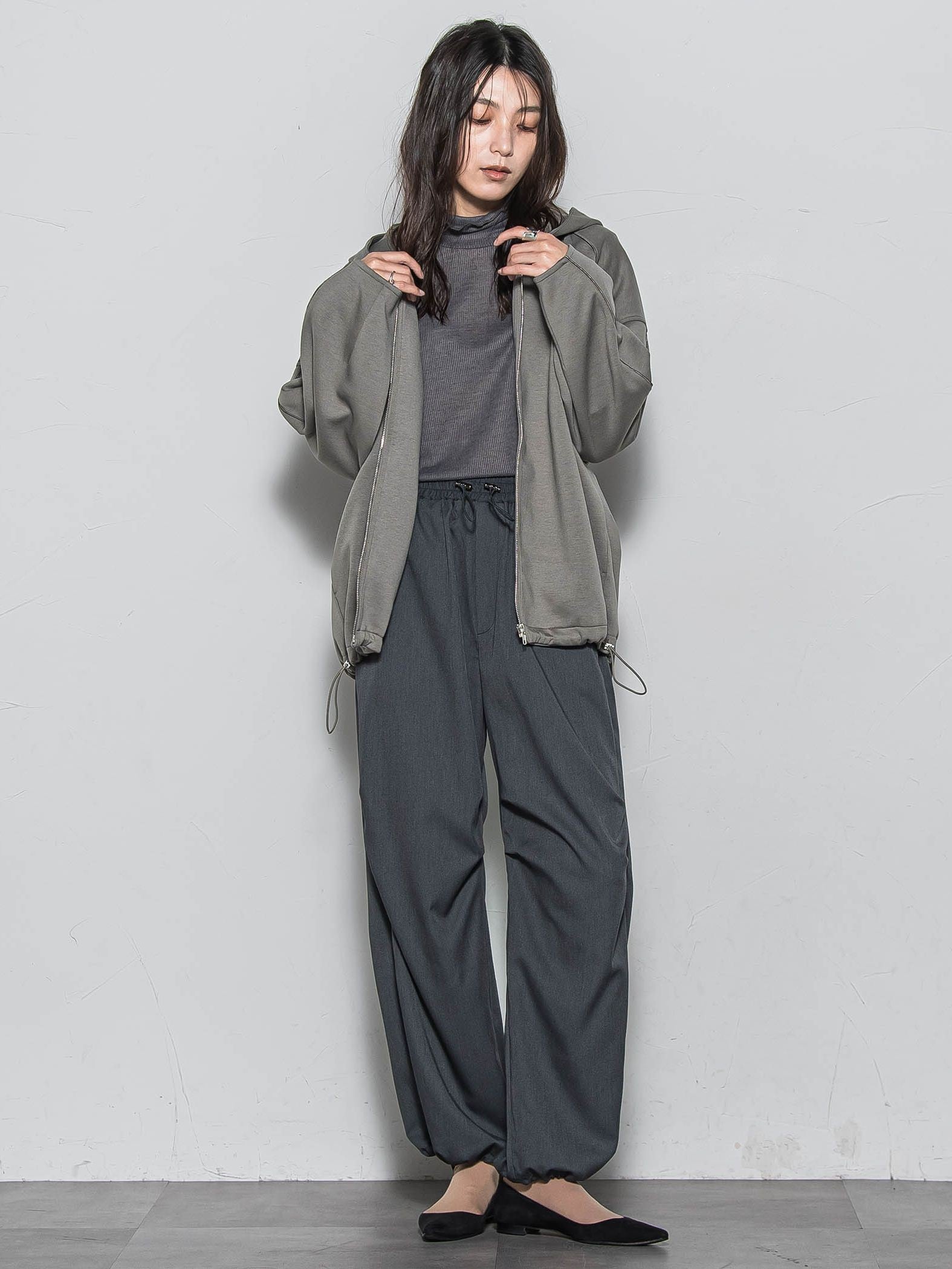 サイドラインパラシュートパンツ≪洗濯機で洗える≫