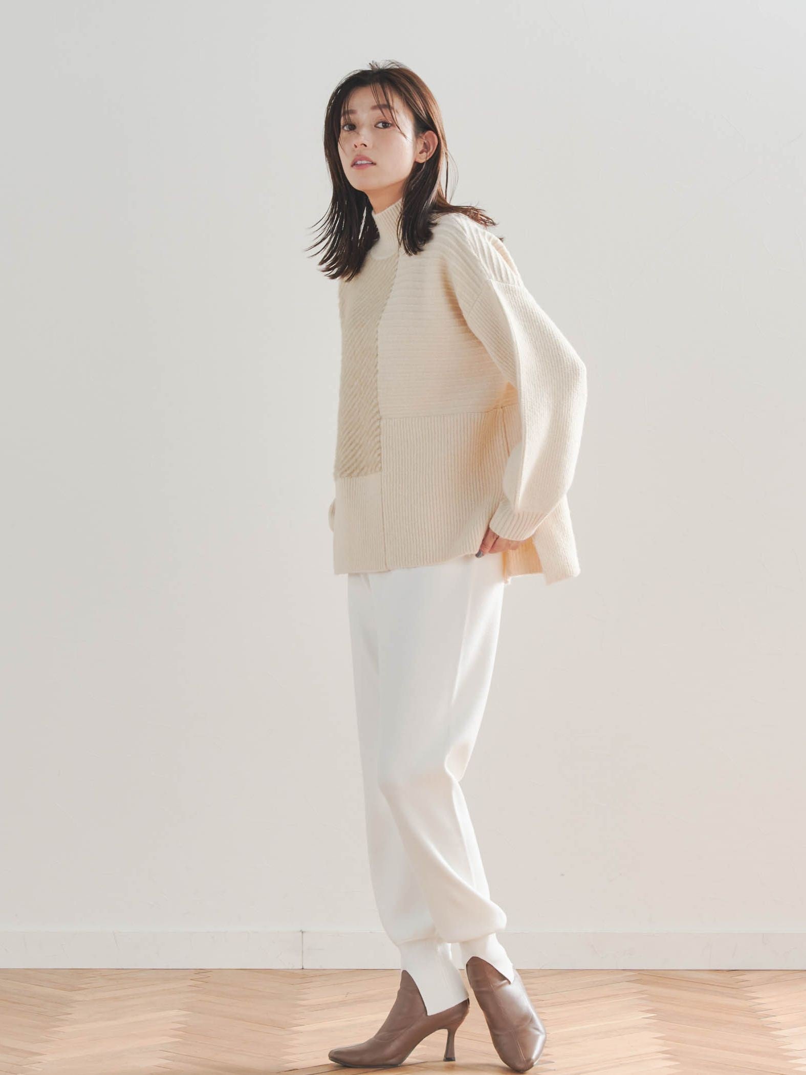 ニットジョガーパンツ≪手洗い可能≫