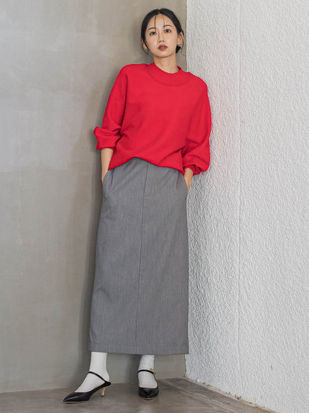 ウォッシャブルバナナスリーブニット≪手洗い可能≫