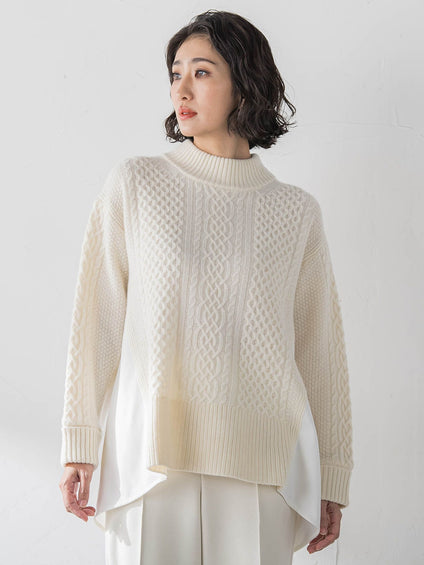 ハミルトンケーブル切り替えニット