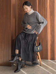 FOX/CASHMEREニット≪手洗い可能≫