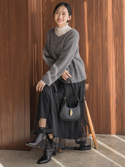 FOX/CASHMEREニット≪手洗い可能≫