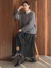 FOX/CASHMEREニット≪手洗い可能≫