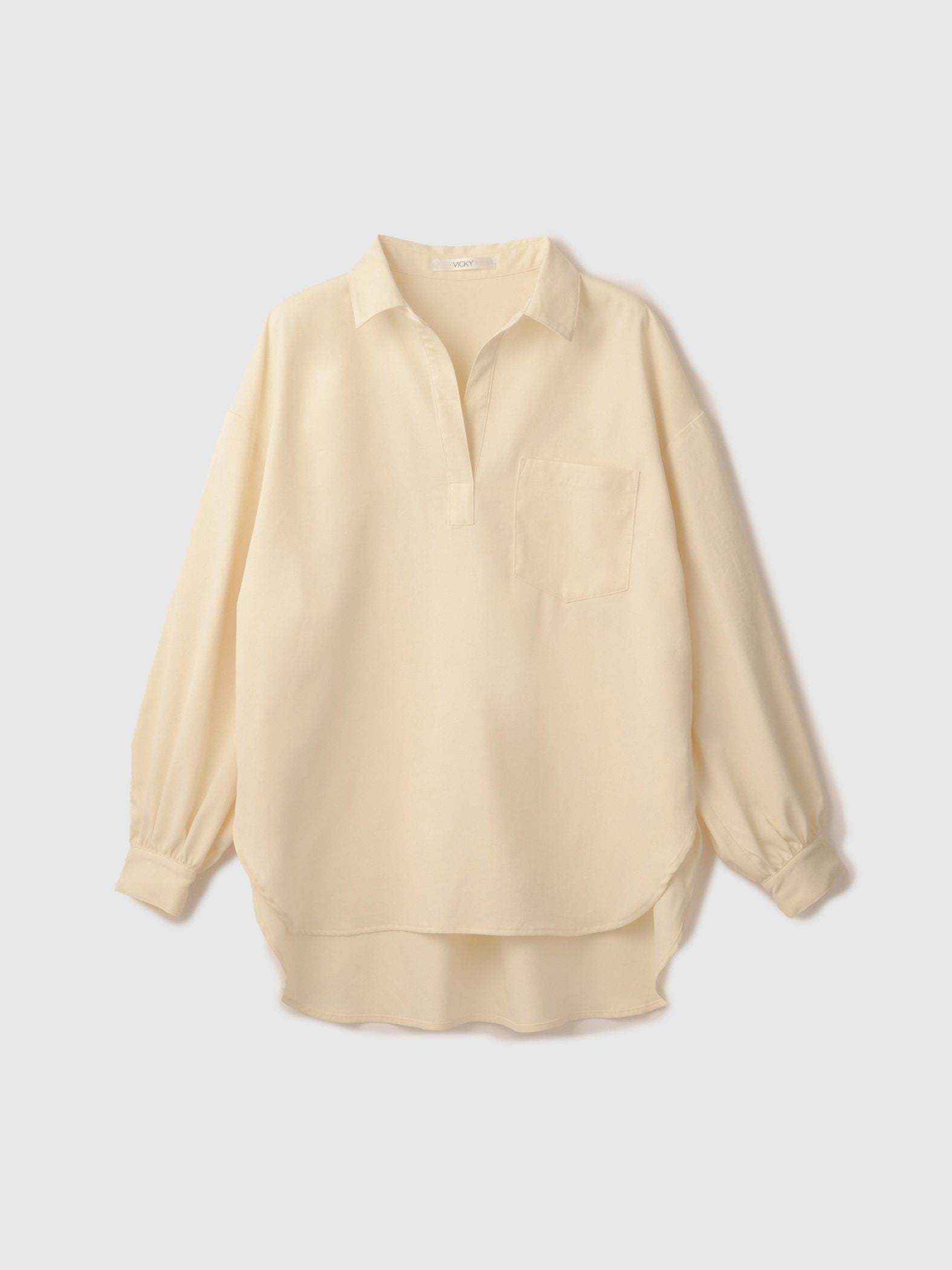 ポケットスキッパーシャツ