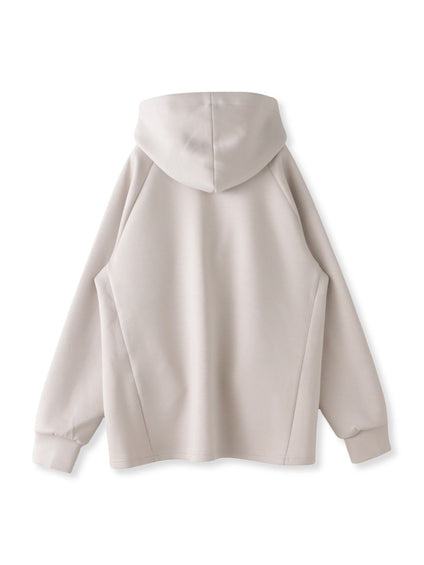 ストレッチダンボールジップパーカー